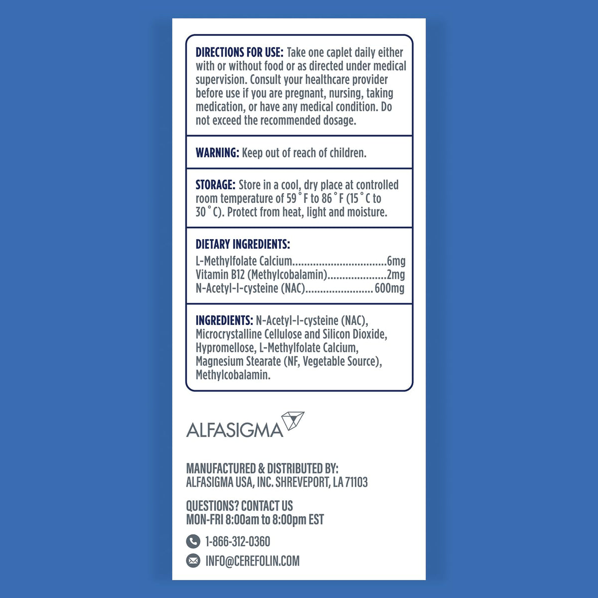 Cerefolin Brain Wellness®